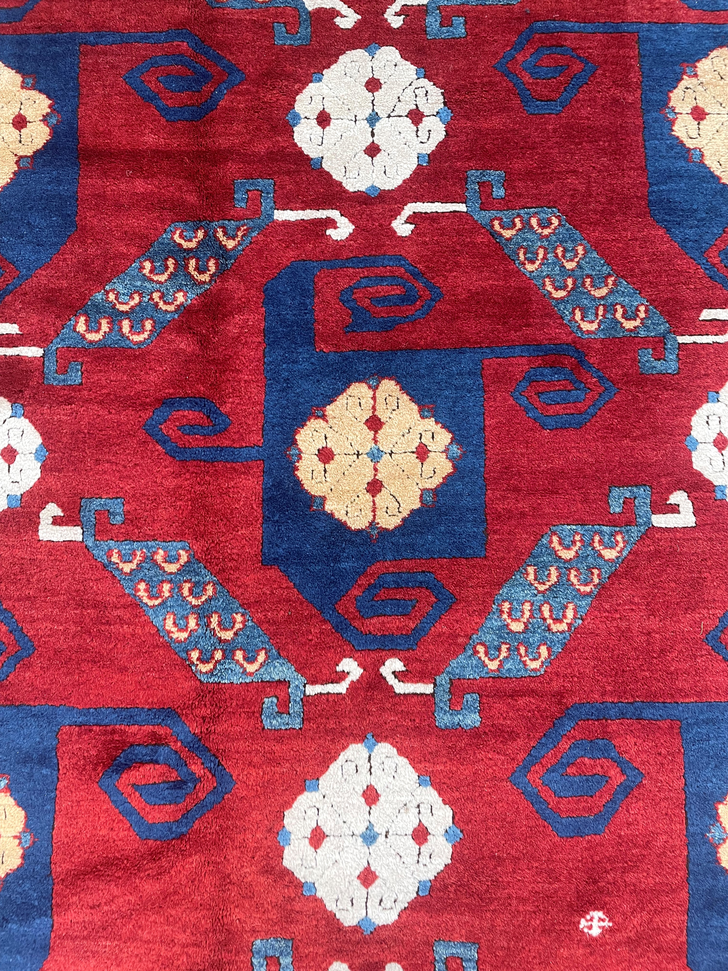 Caucaso, Tappeto Kazak Pinwheel