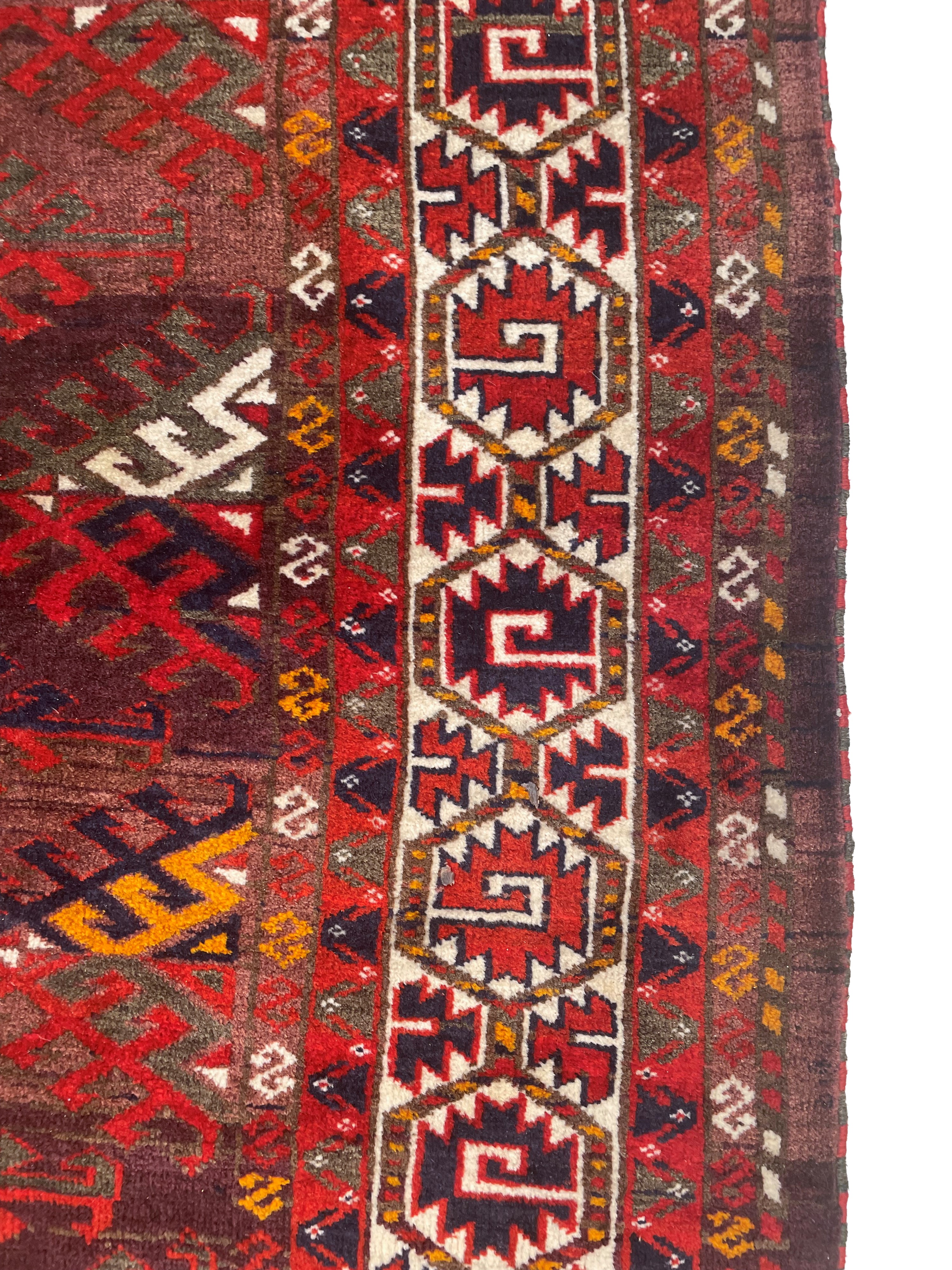 Tappeto Yomut, Main carpet, Turkestan Occidentale, fine XIX secolo
