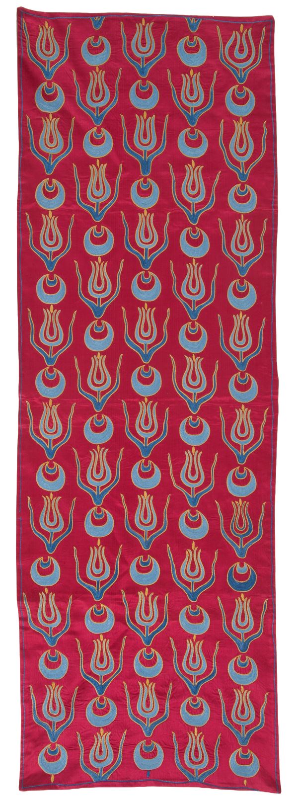 Embroidery silk Suzani. Uzbekistan