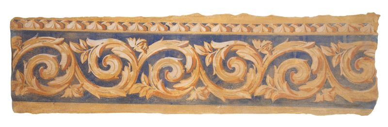Pannello decorativo in cemento, fine XIX - inizi XX secolo