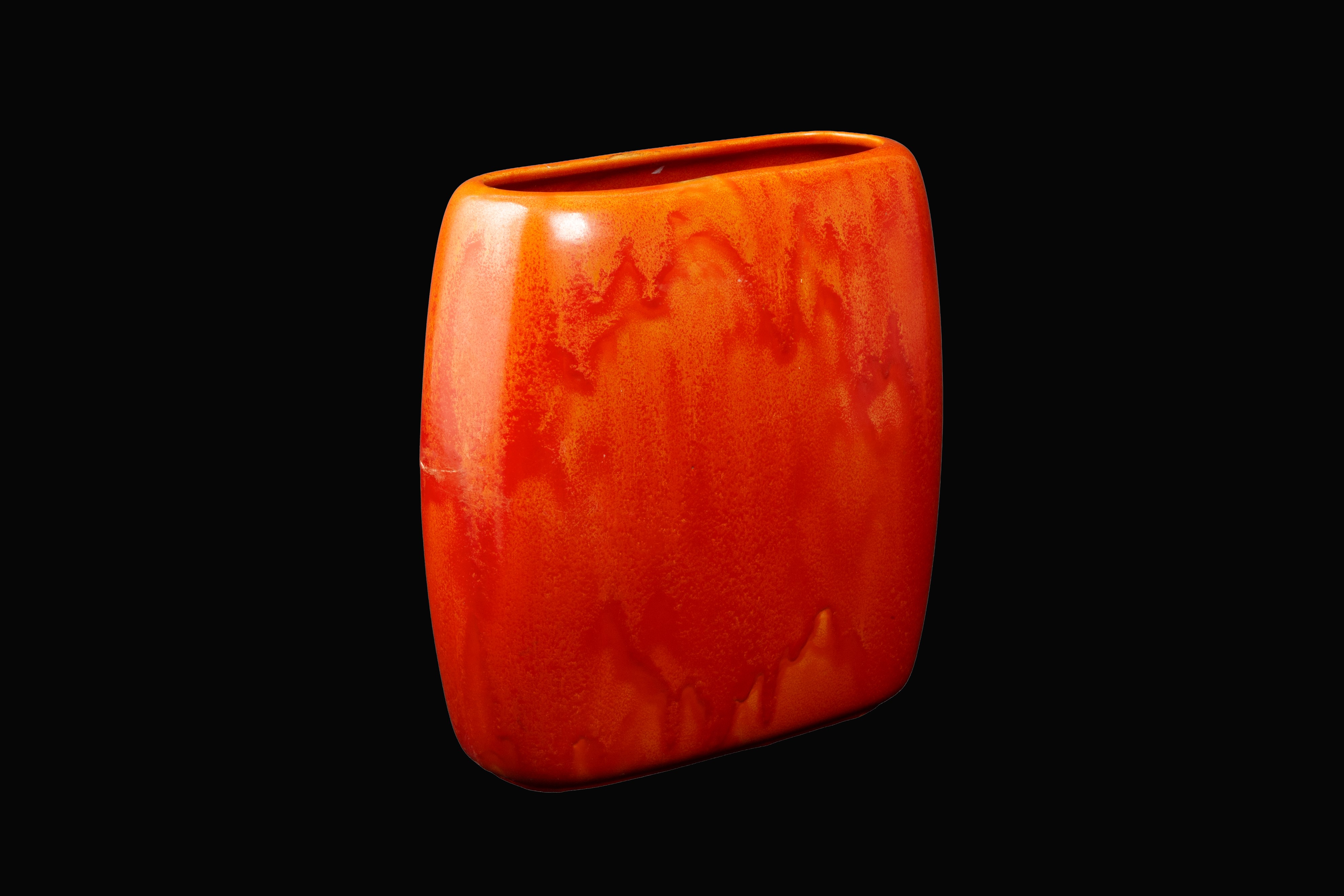 Guido Andlovitz - Vaso arancione LAVENIA in ceramica