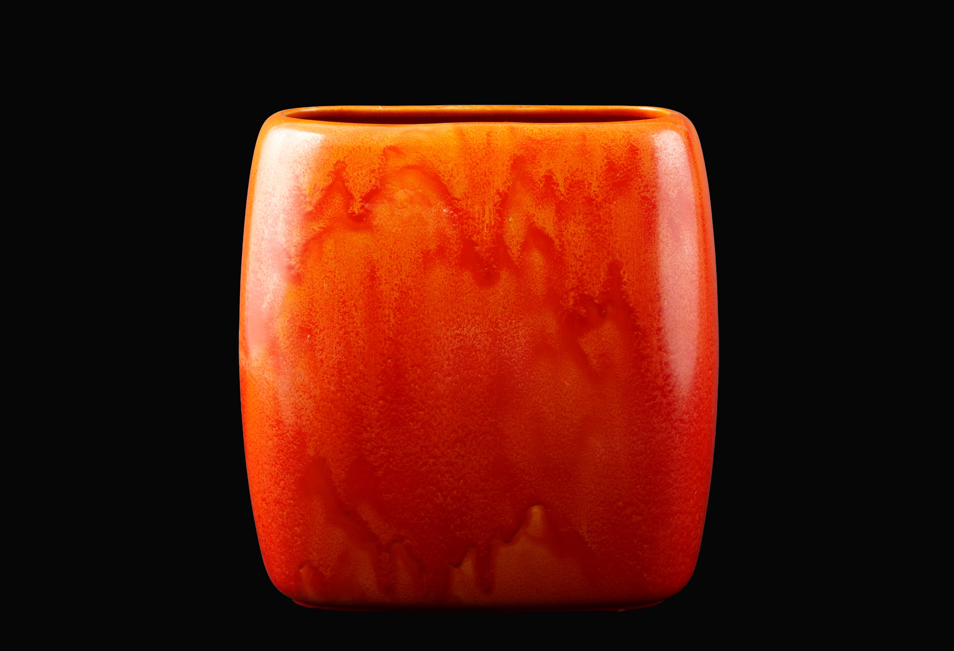 Guido Andlovitz - Vaso arancione LAVENIA in ceramica