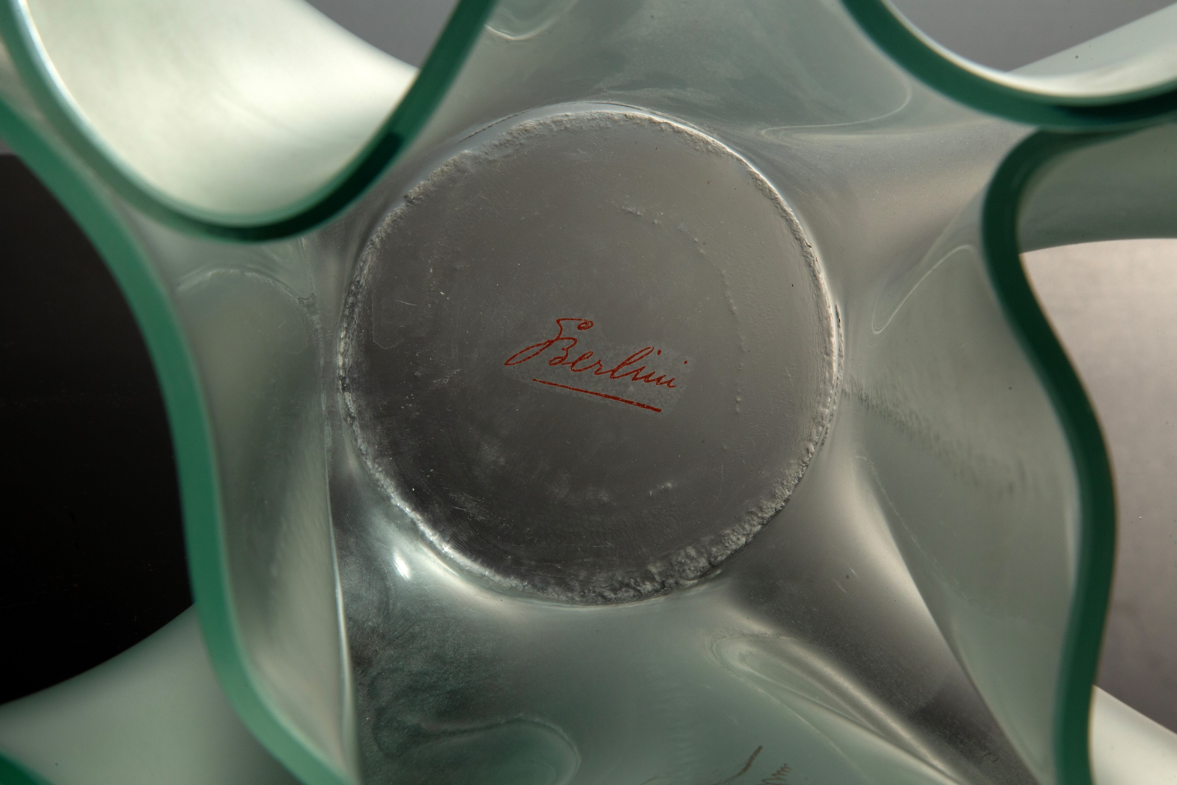 Giorgio Berlini - Vaso fazzoletto in vetro