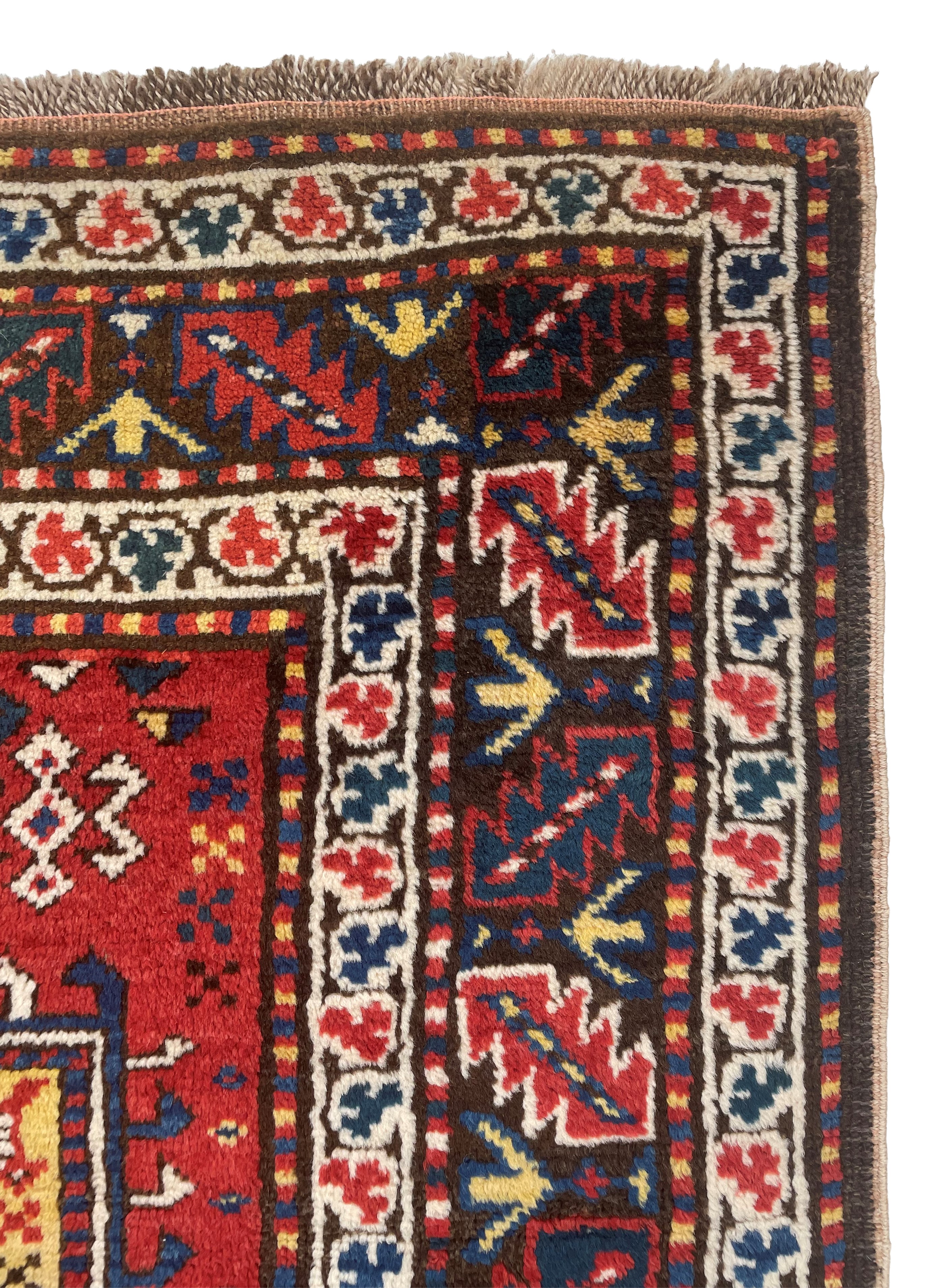 Tappeto Kazak, Caucaso, circa 1900, 175x100 cm ca.