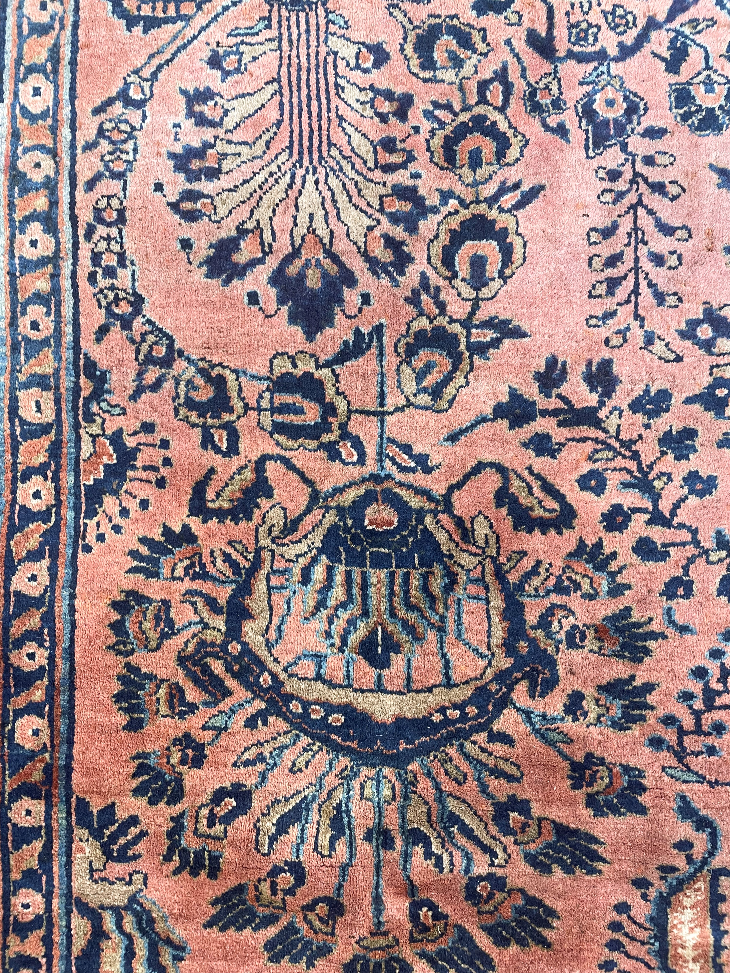 Tappeto Saruk, Persia, inizi XX secolo, 358 x 280 cm ca.