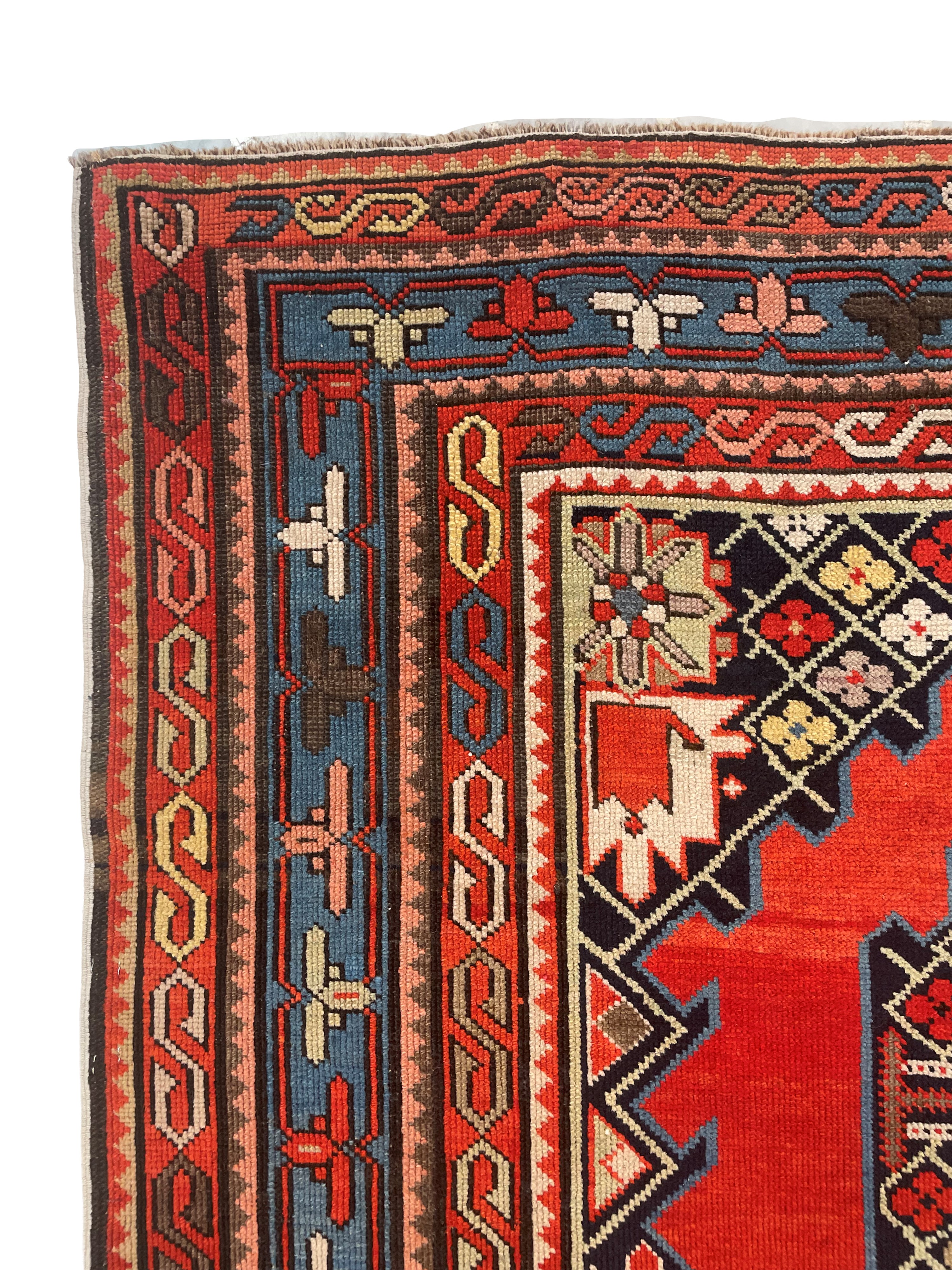 Tappeto Karabagh, Caucaso, circa 1900