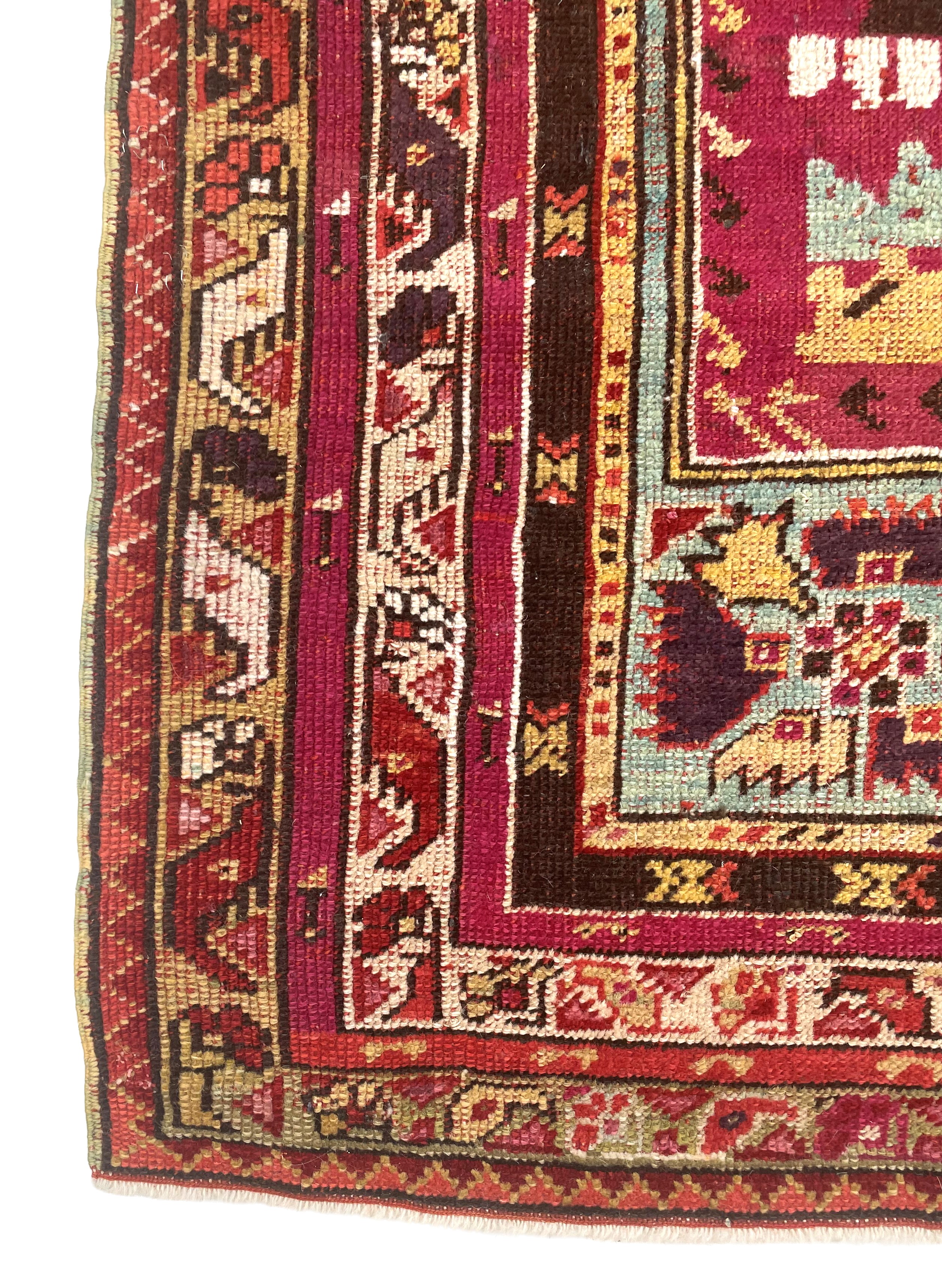 Tappeto Kirsheir, Anatolia centrale, seconda metà del XIX secolo