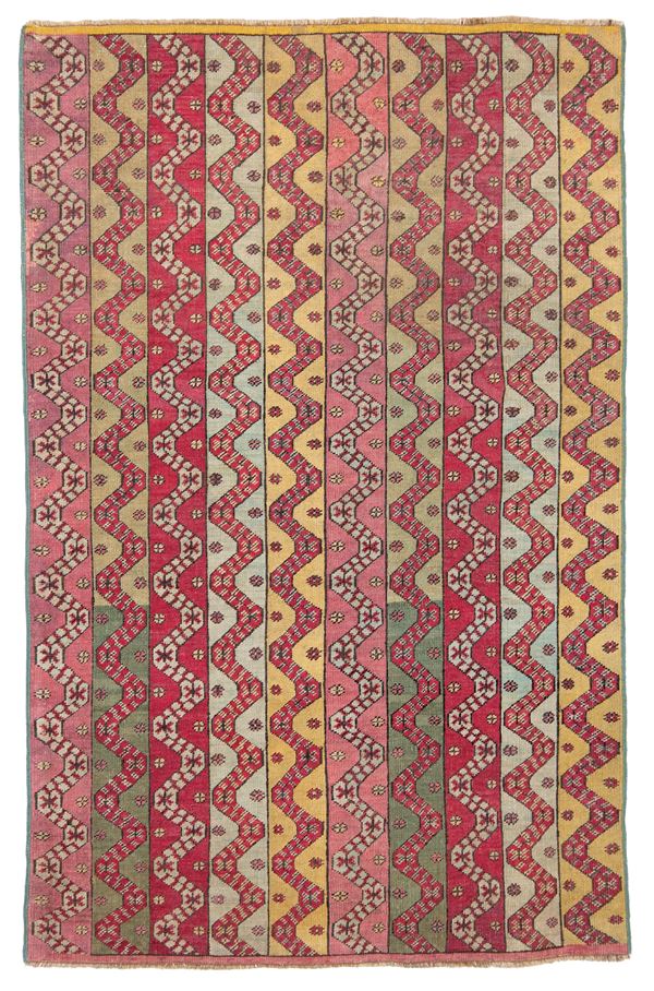 Ghiordes rug. Anatolia
