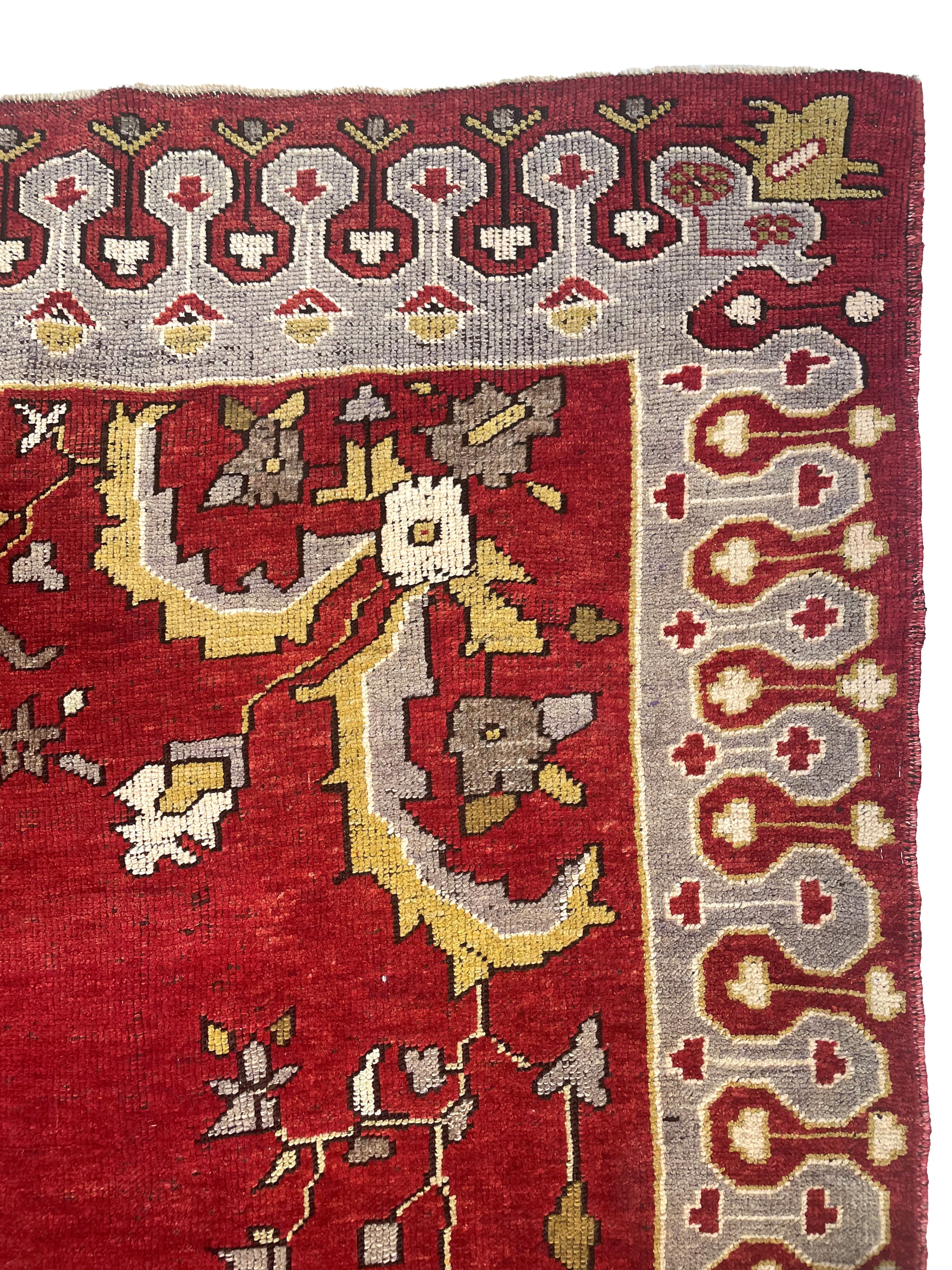 Tappeto di Konya (Anatolia), primi XX secolo