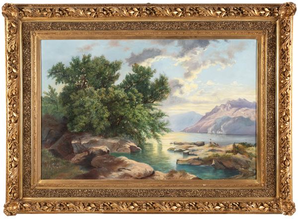 Painting "LAKE VIEW"