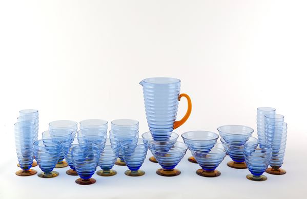 Glassware set with pitcher