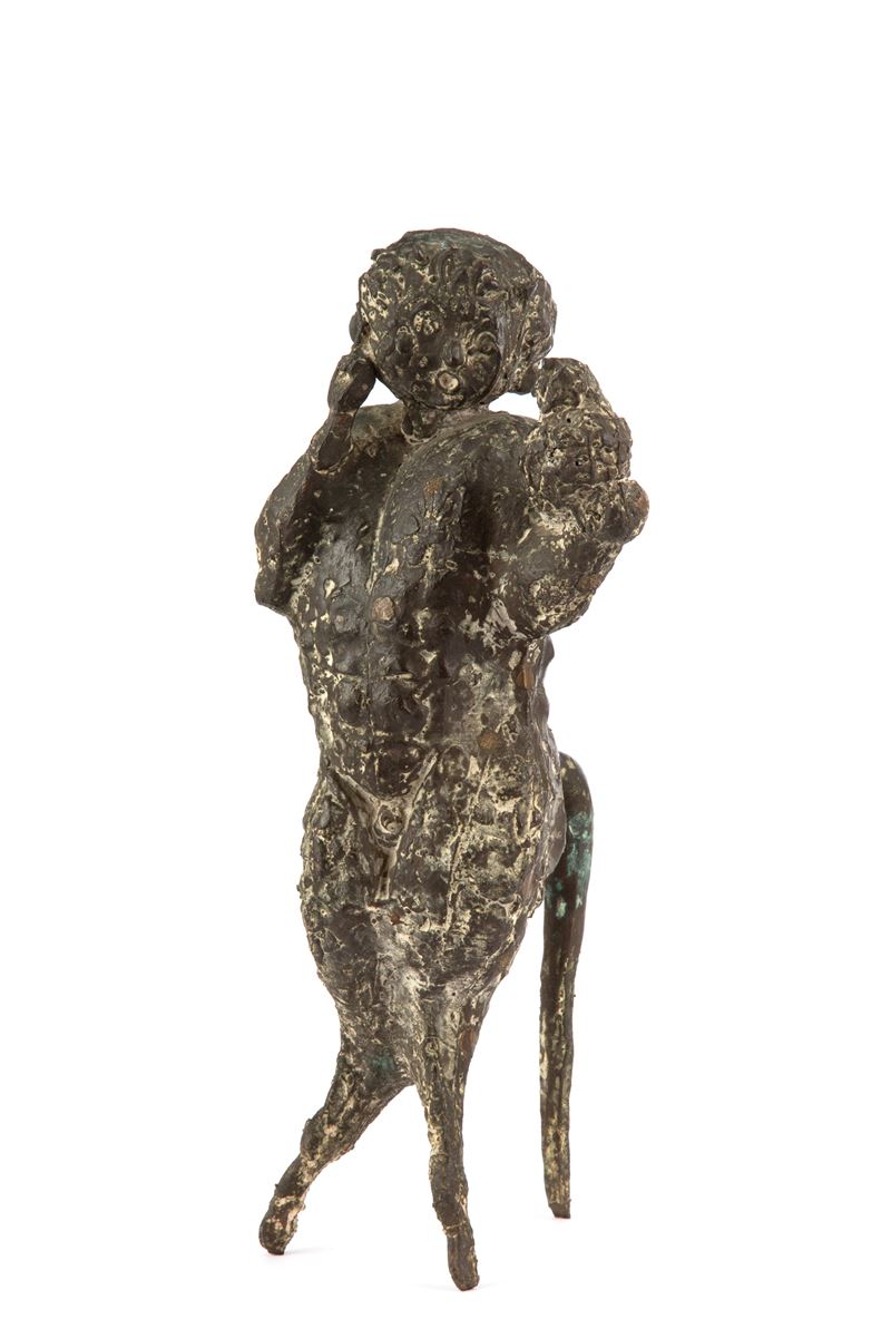 Angelo Biancini - Fauno, scultura in bronzo