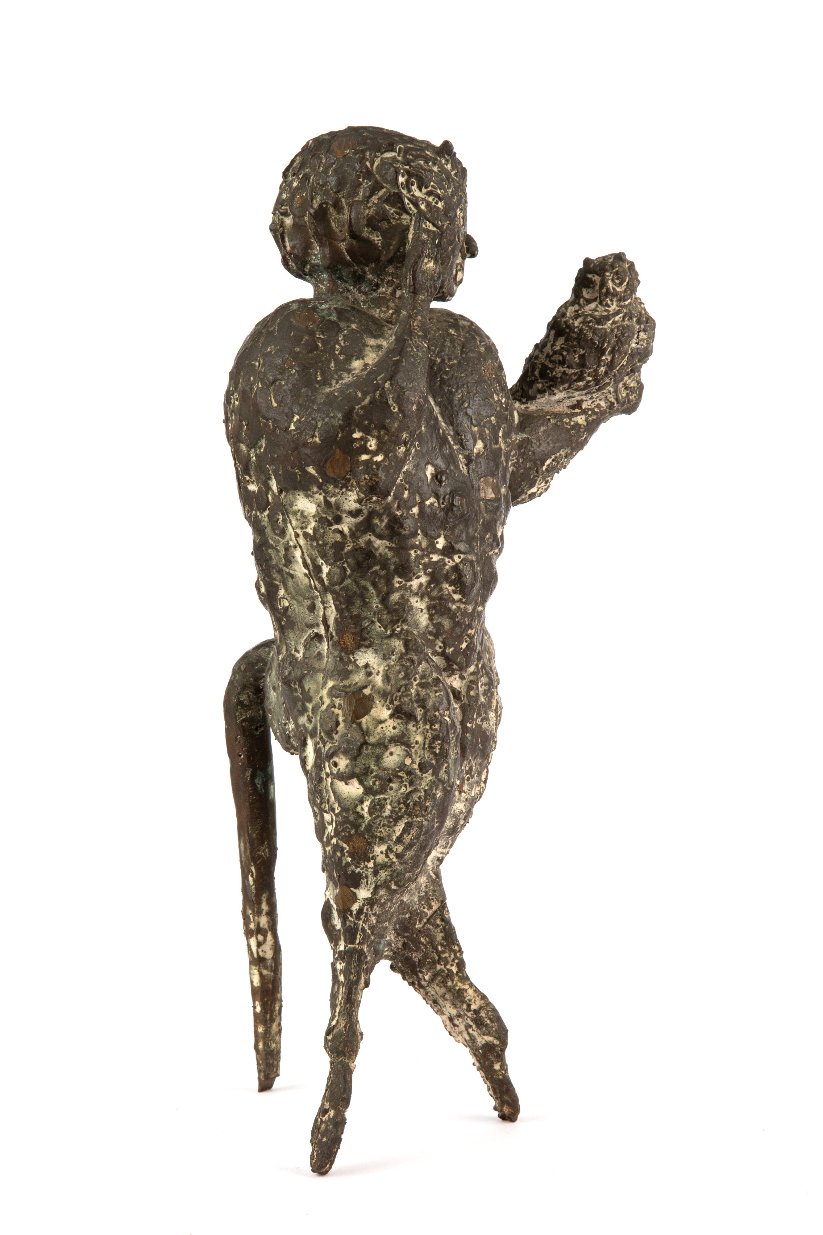 Angelo Biancini - Fauno, scultura in bronzo